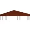 NOVA Couverture Supérieure Pour Gazebo 310 G / M² 3x3m Diverses Couleurs Toile Supérieure De Gazebo 310 G/m² 3x3 M Terre Cuite Couleur : Terre Cuite