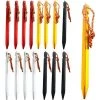 ROSIER 16 Pièces Piquet De Tente, 18 Cm Sardines De Fixation Pour Tentes D'ancrage Auvents Bâches Piquets De Corde Ancrages Au Sol Stables De Camping Sardine Tente (4 Couleurs)——VEBTles -Tente de réception Soldes 57177176 1
