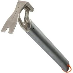ROSIER Marteau De Tente, Marteau En Acier Inoxydable À Poignée En Alliage D'aluminium Léger, Extracteur De Clou Pour Tente De Camping En Plein Air (Argent, 305*90mm)——VEBTles