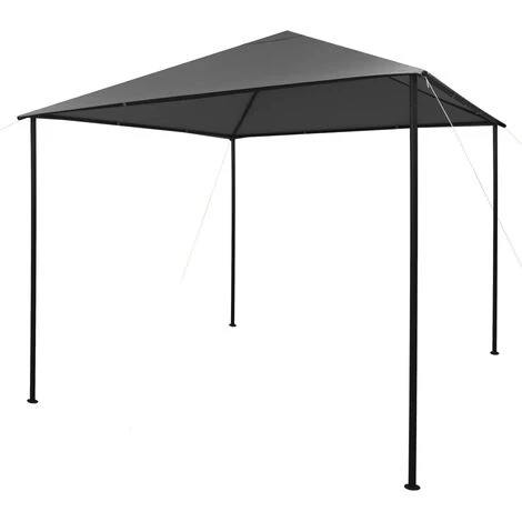 NOVA Gazebo De Jardin Dans L'eau-tissu-répartiteur Et Acier 3x3 M Divers Couleurs Tonnelle 3x3 M Anthracite Tissu Et Acier 180 G/m² Couleur : ANTHRACITE 3 NOVA Gazebo De Jardin Dans L'eau-tissu-répartiteur Et Acier 3x3 M Divers Couleurs Tonnelle 3x3 M Anthracite Tissu Et Acier 180 G/m² Couleur : ANTHRACITE