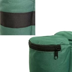 REGALI Lot De 4 Pieds De Tente De Camping En Plein Air Pour Sac De Sable, Robuste, Coupe-vent, Sac De Sable Fixe, Auvent De Plage, Coupe-vent, Jambe, Poids, Vert -Tente de réception Soldes 57232634 5