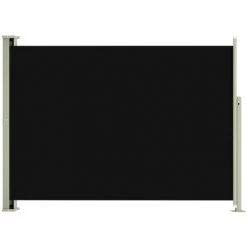 VidaXL Auvent Latéral Rétractable De Patio 220x300 Cm Noir - Noir -Tente de réception Soldes 57261444 2