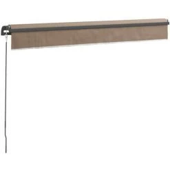 BEAU RIVAGE Store Banne Manuel Sans Coffre 2,40 X 2m En Aluminium, Structure Grise Anthracite, Toile Taupe BEAURIVAGE 11 BEAU RIVAGE Store Banne Manuel Sans Coffre 2,40 X 2m En Aluminium, Structure Grise Anthracite, Toile Taupe BEAURIVAGE -Tente de réception Soldes 57278142 5