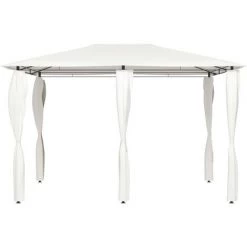 Topdeal Belvédère Avec Revêtement De Poteaux 3x4x2,6 M Crème 160 G/m² FF313611_FR -Tente de réception Soldes 57333246 3