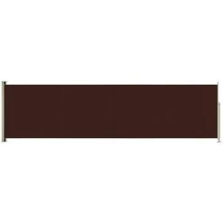 VidaXL Auvent Latéral Rétractable De Patio 140x500 Cm Marron - Brun 8 VidaXL Auvent Latéral Rétractable De Patio 140x500 Cm Marron - Brun -Tente de réception Soldes 57360139 2