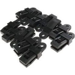 FLYME Lot De 24 Clips De Fixation Réutilisables Pour Auvent De Camping 9 FLYME Lot De 24 Clips De Fixation Réutilisables Pour Auvent De Camping -Tente de réception Soldes 57482202 3