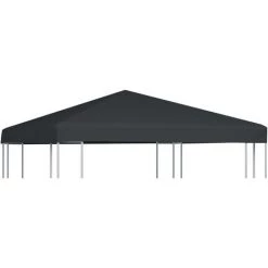 INLIFE Toile Supérieure De Gazebo 310 G / M² 3 X 3 M Gris 8 INLIFE Toile Supérieure De Gazebo 310 G / M² 3 X 3 M Gris -Tente de réception Soldes 57566858 2