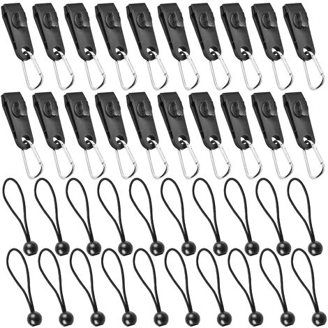 SUPERSELLER 20 Pcs Tarp Auvent Pince Clips Tente Snaps Attaches Camping Tente Serrer Serrure Grip Pince Avec Mousquetons Et Cordon Élastique Pour Camping En Plein Air Agriculture Jardin , 20 - 20 3 SUPERSELLER 20 Pcs Tarp Auvent Pince Clips Tente Snaps Attaches Camping Tente Serrer Serrure Grip Pince Avec Mousquetons Et Cordon Élastique Pour Camping En Plein Air Agriculture Jardin , 20 - 20
