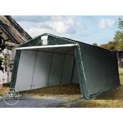 INTENT24.FR 3,3 X 6,2 M Garage, Abri De Stockage, PE Env. 260 G/m², Tente Garage Vert Foncé - Vert 9 INTENT24.FR 3,3 X 6,2 M Garage, Abri De Stockage, PE Env. 260 G/m², Tente Garage Vert Foncé - Vert -Tente de rĂ©ception Soldes 5757712 3