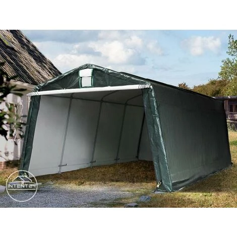 INTENT24.FR 3,3 X 6,2 M Garage, Abri De Stockage, PE Env. 260 G/m², Tente Garage Vert Foncé - Vert 5 INTENT24.FR 3,3 X 6,2 M Garage, Abri De Stockage, PE Env. 260 G/m², Tente Garage Vert Foncé - Vert - Image 3