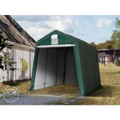 INTENT24.FR 2,4 X 3,6 M Garage, Abri De Stockage, PE Env. 260 G/m², Tente Garage Vert Foncé - Vert 9 INTENT24.FR 2,4 X 3,6 M Garage, Abri De Stockage, PE Env. 260 G/m², Tente Garage Vert Foncé - Vert -Tente de réception Soldes 5757713 3