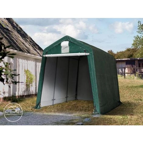 INTENT24.FR 2,4 X 3,6 M Garage, Abri De Stockage, PE Env. 260 G/m², Tente Garage Vert Foncé - Vert 5 INTENT24.FR 2,4 X 3,6 M Garage, Abri De Stockage, PE Env. 260 G/m², Tente Garage Vert Foncé - Vert - Image 3