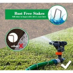 ABCRITAL Ancrages Au Sol Et Agrafes De Jardin Antirouille - Fixation De La Toison De Mauvaises Herbes, Ø 3,8 Mm 25 Mm Ancres Au Sol Durables Pour Clôtures, Tuyaux, Plantes, 200 Mm De Long (50) 11 ABCRITAL Ancrages Au Sol Et Agrafes De Jardin Antirouille - Fixation De La Toison De Mauvaises Herbes, Ø 3,8 Mm 25 Mm Ancres Au Sol Durables Pour Clôtures, Tuyaux, Plantes, 200 Mm De Long (50) -Tente de réception Soldes 57637031 5