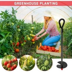 ABCRITAL 4 Pièces Piquets De Sol,38 Spirale D'Agrafes De Jardin Piquets Acier Robuste Piquets De Sol En Métal Piquets De Tente Ancrage Au Sol Robuste Pour Le Camping Clôture De Trampoline 11 ABCRITAL 4 Pièces Piquets De Sol,38 Spirale D'Agrafes De Jardin Piquets Acier Robuste Piquets De Sol En Métal Piquets De Tente Ancrage Au Sol Robuste Pour Le Camping Clôture De Trampoline -Tente de réception Soldes 57637390 5