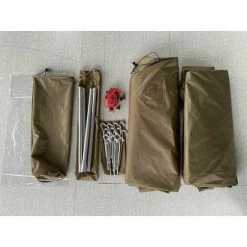 Tente Tipi 1 à 2 Personnes Pour Extérieur, Camping, Randonnée, Abri Chauffant, Cheminée, Facile à Installer Tente De Réception Et Barnum LITZEE -Tente de réception Soldes 57656681 5