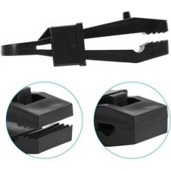 FLYME 10pcs Haute Résistance En Plastique Pince Pince Clips De Verrouillage Lourds Clips De Bâche Pour Le Camping En Plein Air -Tente de réception Soldes 57686001 4