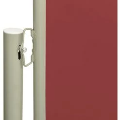 ASUPERMALL Auvent Latéral Rétractable De Patio 220x600 Cm Rouge -Tente de réception Soldes 57734322 3