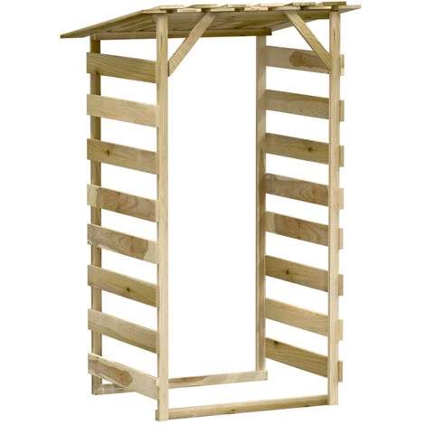 ASUPERMALL Pergolas Avec Toits 2 Pcs 100x90x200 Cm Bois De Pin Imprégné 5 ASUPERMALL Pergolas Avec Toits 2 Pcs 100x90x200 Cm Bois De Pin Imprégné - Image 3