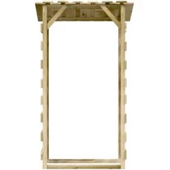 ASUPERMALL Pergolas Avec Toits 2 Pcs 100x90x200 Cm Bois De Pin Imprégné 10 ASUPERMALL Pergolas Avec Toits 2 Pcs 100x90x200 Cm Bois De Pin Imprégné -Tente de réception Soldes 57734707 4