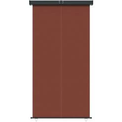 ASUPERMALL Auvent Latéral De Balcon 160x250 Cm Marron -Tente de réception Soldes 57734977 3