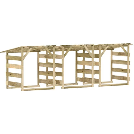 ASUPERMALL Pergolas Avec Toits 3 Pcs 100x90x100 Cm Bois De Pin Imprégné 4 ASUPERMALL Pergolas Avec Toits 3 Pcs 100x90x100 Cm Bois De Pin Imprégné - Image 2