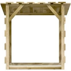 ASUPERMALL Pergolas Avec Toits 3 Pcs 100x90x100 Cm Bois De Pin Imprégné 10 ASUPERMALL Pergolas Avec Toits 3 Pcs 100x90x100 Cm Bois De Pin Imprégné -Tente de réception Soldes 57736399 4