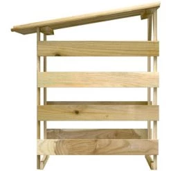 ASUPERMALL Pergolas Avec Toits 3 Pcs 100x90x100 Cm Bois De Pin Imprégné 11 ASUPERMALL Pergolas Avec Toits 3 Pcs 100x90x100 Cm Bois De Pin Imprégné -Tente de réception Soldes 57736399 5