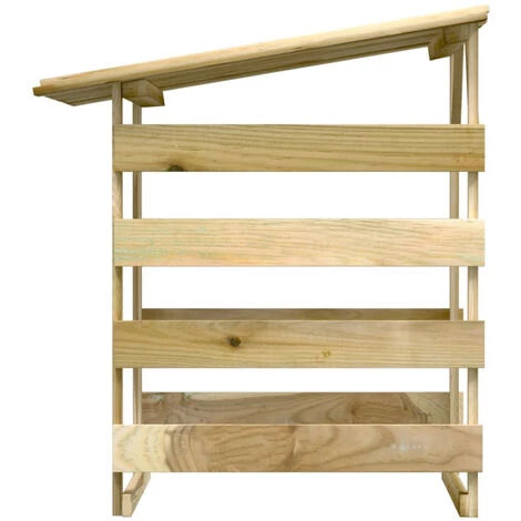 ASUPERMALL Pergolas Avec Toits 3 Pcs 100x90x100 Cm Bois De Pin Imprégné 7 ASUPERMALL Pergolas Avec Toits 3 Pcs 100x90x100 Cm Bois De Pin Imprégné - Image 5