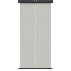 ASUPERMALL Auvent Latéral De Balcon 140x250 Cm Gris -Tente de réception Soldes 57736681 3