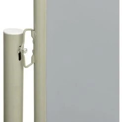 ASUPERMALL Auvent Latéral Rétractable De Patio 117x300 Cm Gris -Tente de réception Soldes 57739918 3