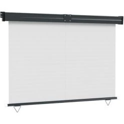 ASUPERMALL Auvent Latéral De Balcon 140x250 Cm Crème -Tente de réception Soldes 57740704 5