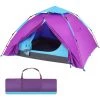 BAMNY Tente De Camping Autoportante | Tente Dôme Double Couche, Imperméable, Coupe-vent, Peut être Montée Rapidement, Convient Pour Le Camping Familial Et La Randonnée En Plein Air | 210 X 190 X 120 Cm