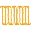 Fei Yu 10 Pcs Plastic Tent Stakes Plage Ground Grass Stakes Pour 20cm Tente Équipement Essentiel Pour Le Camping, La Randonnée, Le Jardinage -Tente de réception Soldes 57793791 1