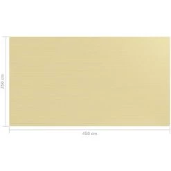 TRUE DEAL Tapis De Tente 250x450 Cm Beige -Tente de réception Soldes 57826881 4