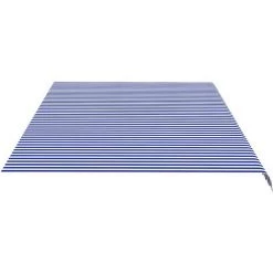 TRUE DEAL Tissu De Remplacement Pour Auvent Bleu Et Blanc 6x3,5 M 10 TRUE DEAL Tissu De Remplacement Pour Auvent Bleu Et Blanc 6x3,5 M -Tente de réception Soldes 57831043 4
