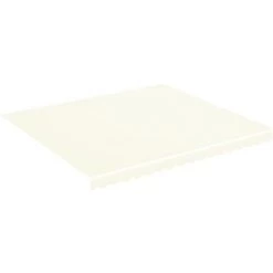 TRUE DEAL Tissu De Remplacement Pour Auvent Crème 4x3,5 M -Tente de réception Soldes 57831196 2