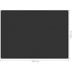 TRUE DEAL Tapis De Tente 250x350 Cm Anthracite -Tente de réception Soldes 57833997 4