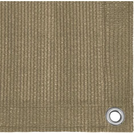 TRUE DEAL Tapis De Tente 400x500 Cm Taupe 5 TRUE DEAL Tapis De Tente 400x500 Cm Taupe - Image 3