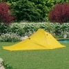TRUE DEAL Tente De Camping 317x240x100 Cm Jaune -Tente de réception Soldes 57839739 1