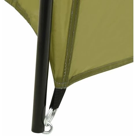 TRUE DEAL Tente De Piscine Tissu 660x580x250 Cm Vert 6 TRUE DEAL Tente De Piscine Tissu 660x580x250 Cm Vert - Image 4