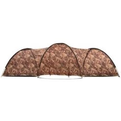 TRUE DEAL Tente Igloo De Camping 650x240x190 Cm 8 Personnes Camouflage -Tente de réception Soldes 57839981 4