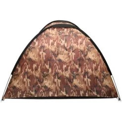 TRUE DEAL Tente Igloo De Camping 650x240x190 Cm 8 Personnes Camouflage -Tente de réception Soldes 57839981 5