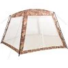 TRUE DEAL Tente De Piscine Tissu 660x580x250 Cm Camouflage