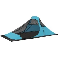TRUE DEAL Tente De Camping 317x240x100 Cm Bleu -Tente de réception Soldes 57843307 5