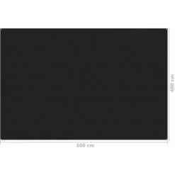 TRUE DEAL Tapis De Tente 400x600 Cm Noir -Tente de réception Soldes 57844866 4