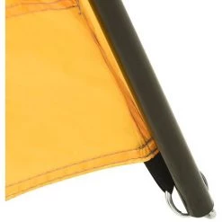 TRUE DEAL Tente De Piscine Tissu 500x433x250 Cm Jaune -Tente de réception Soldes 57847510 4