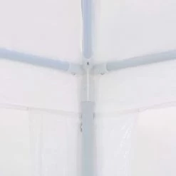 INLIFE Tente De Réception 3 X 6 M PE Blanc -Tente de réception Soldes 57884554 5