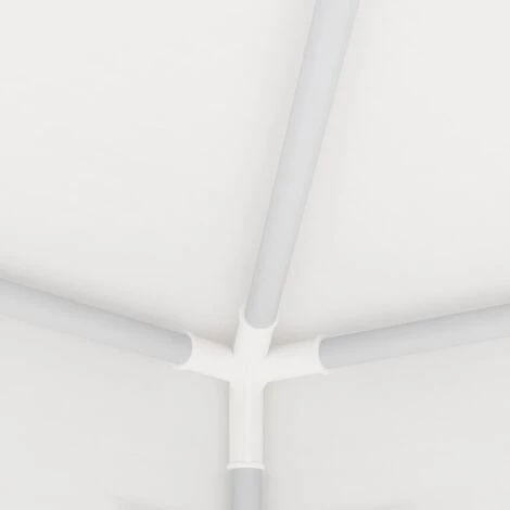 INLIFE Tente De Réception Et Parois Latérales 4x6 M Blanc 90 G/m² 7 INLIFE Tente De Réception Et Parois Latérales 4x6 M Blanc 90 G/m² - Image 5