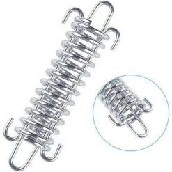MACARON Tente Corde Résistante, Boucle De Corde Pour Tente En Acier Inoxydable Pour La Randonnée Camping Pêche Pique Nique Voyager 10pcs LO-Ron -Tente de réception Soldes 57915786 3