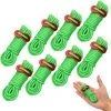MACARON Cordes Pour Tente Réfléchissante 8 Pièces, Corde De Guidage Pour Tente Légère Avec Tendeur En Aluminium, Vert Guy Corde Idéal Pour Le Camping Randonnée Auvent Tente LO-Ron(Couleur Aléatoire Des œillets) 2 MACARON Cordes Pour Tente Réfléchissante 8 Pièces, Corde De Guidage Pour Tente Légère Avec Tendeur En Aluminium, Vert Guy Corde Idéal Pour Le Camping Randonnée Auvent Tente LO-Ron(Couleur Aléatoire Des œillets) -Tente de réception Soldes 57915801 1